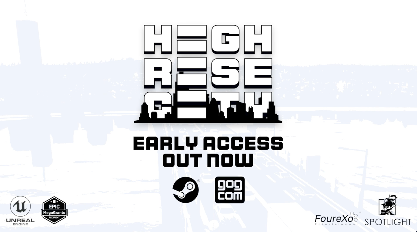 城市建造游戏《高层都市》现已登陆Steam和GOG抢先体验
