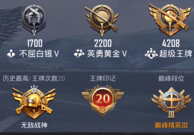 和平精英战神怎么上（新手须知和平精英怎么拥有20个王牌印记）